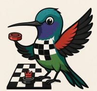 Chippy the Checkered Hummingbird